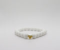Matt White Onyx Bracelet