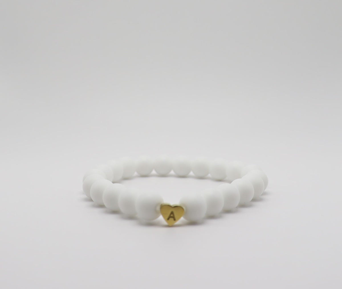 Matt White Onyx Bracelet