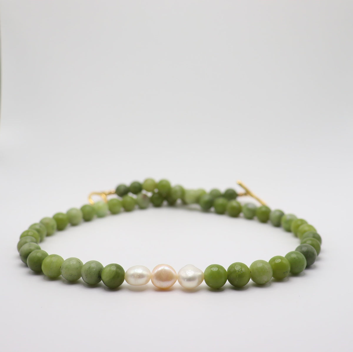 Jade & Freshwater Pearl Necklace