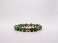 Jade and Hematite Bracelet