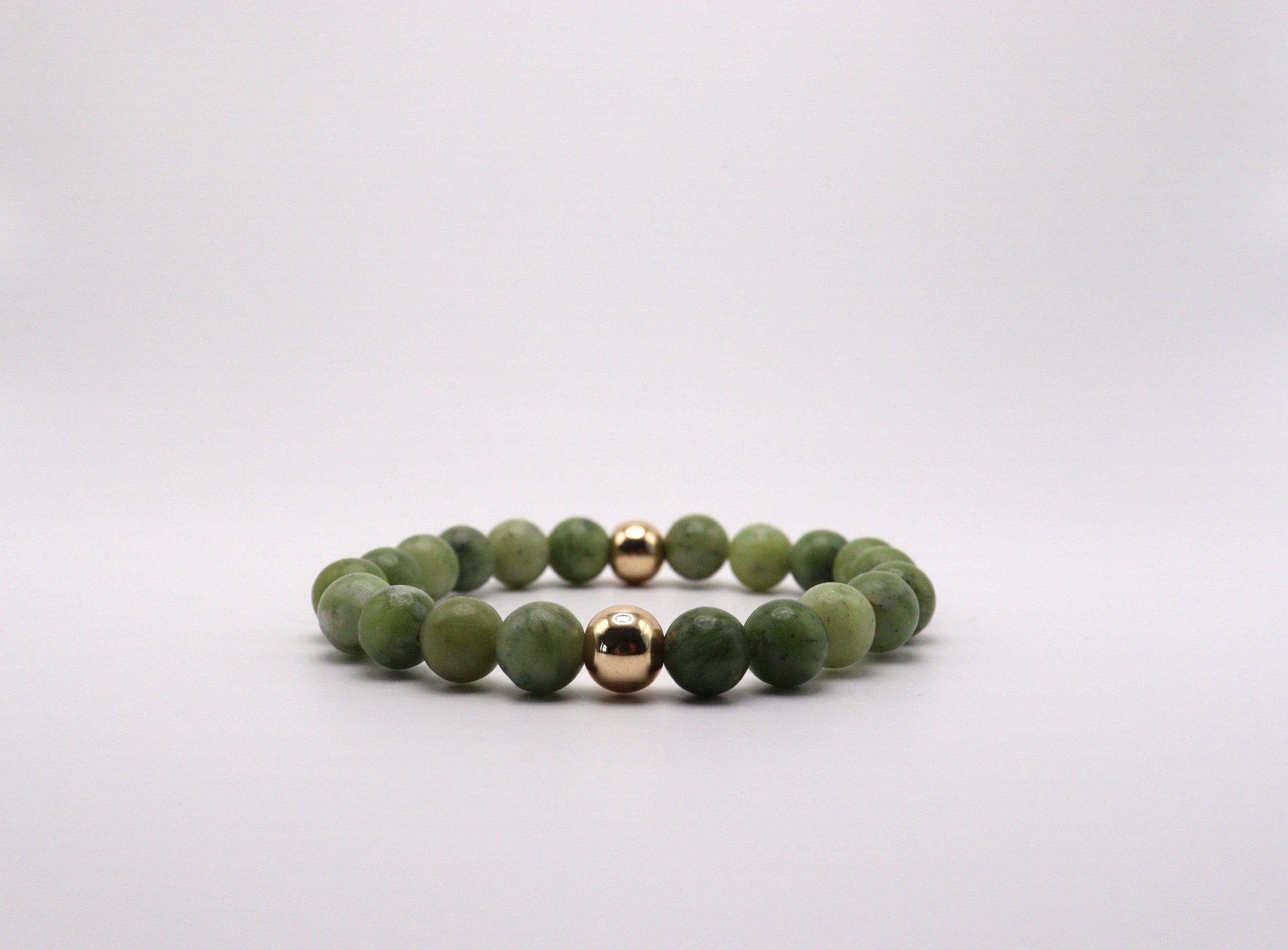 Jade and Hematite Bracelet