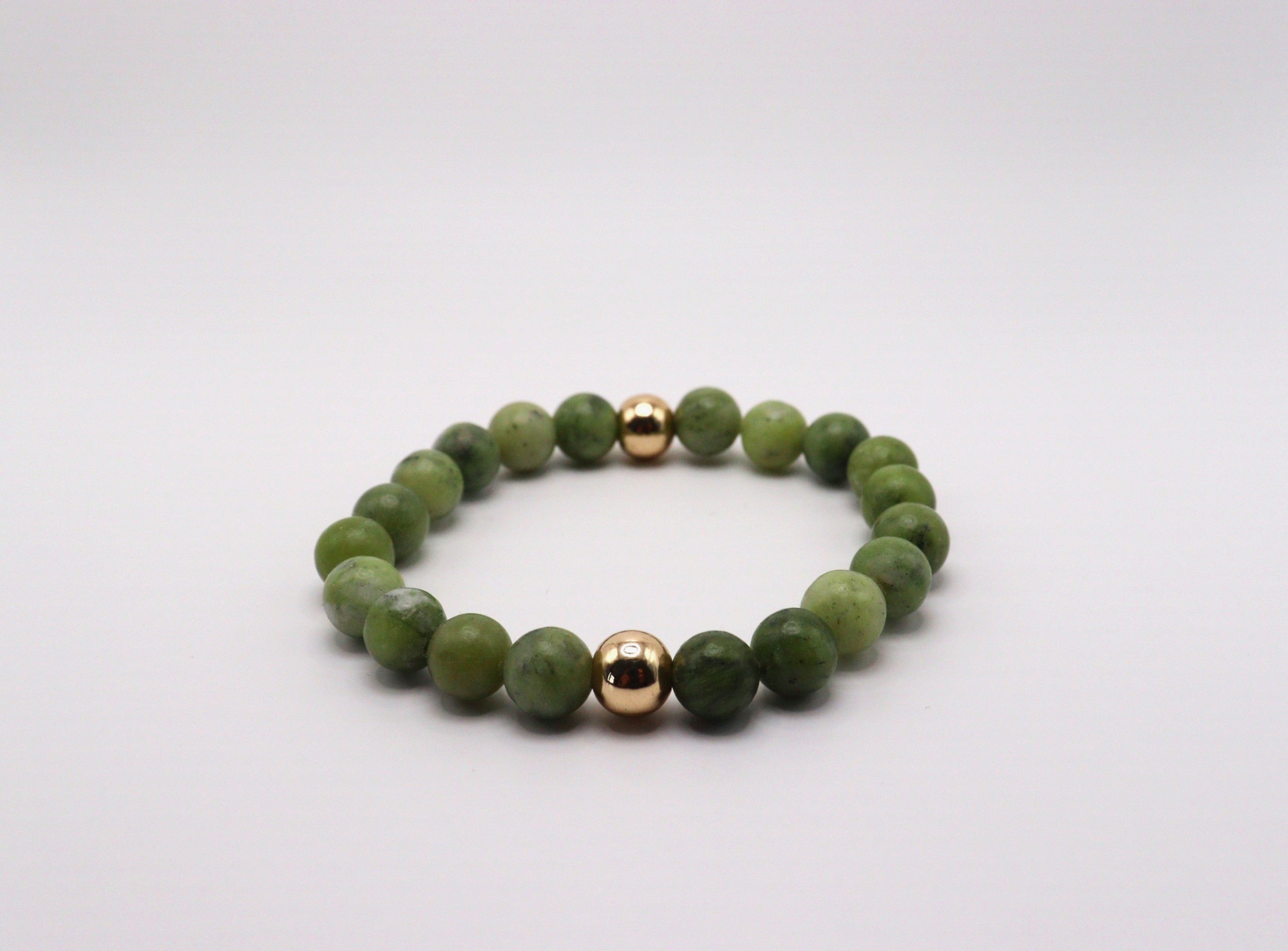 Jade and Hematite Bracelet