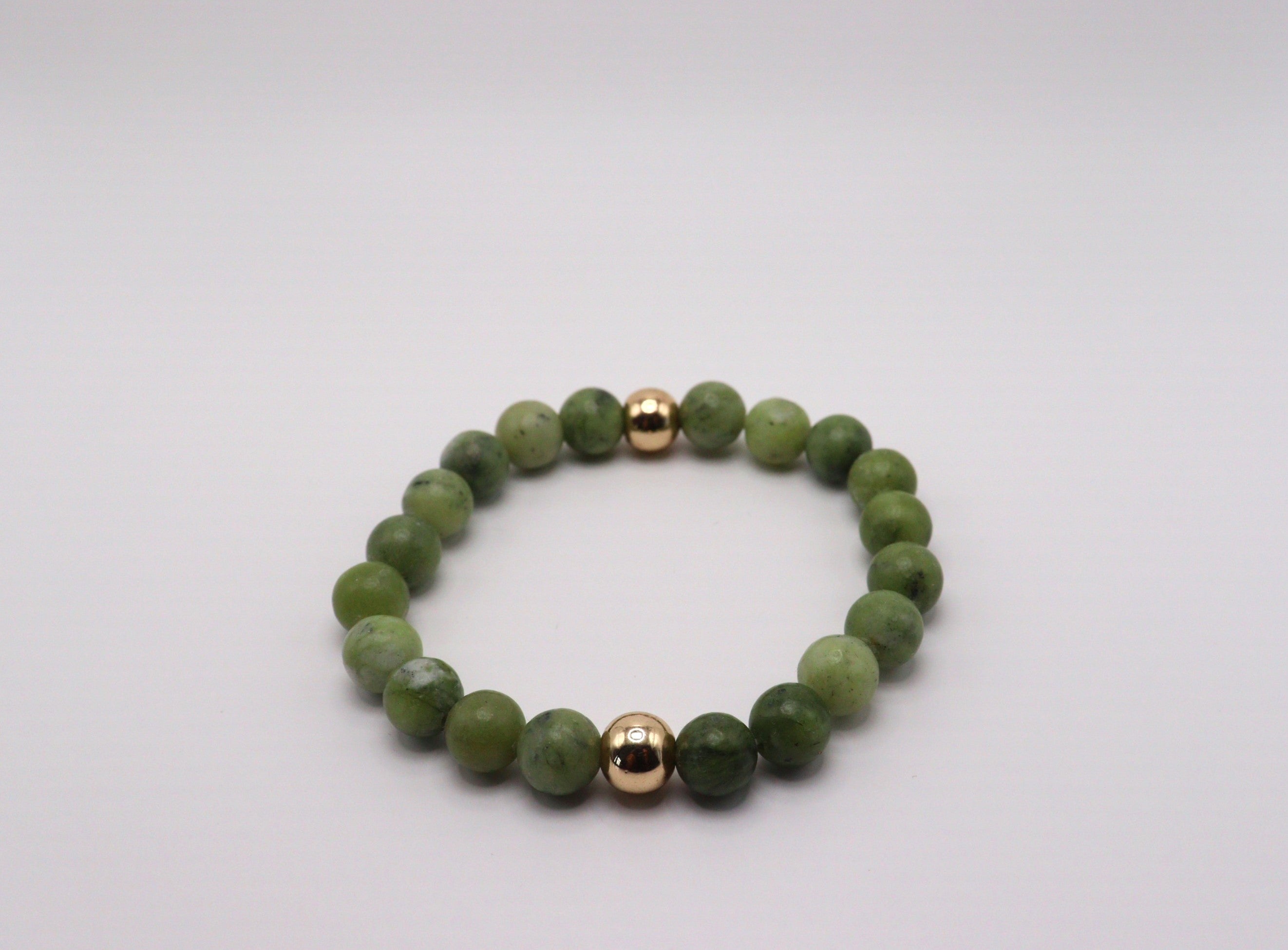Jade and Hematite Bracelet